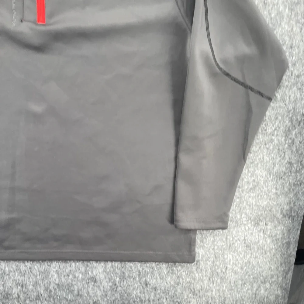 Sun Mountain Pullover Mens 2XL ThermalFlex 1/4 Zip Golf Gray Silverado Logo